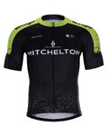 BONAVELO Cyklistický dres s krátkým rukávem - SCOTT 2020 - černá/zelená