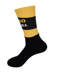 BONAVELO Cyklistické ponožky klasické - JUMBO-VISMA 2020 - černá/žlutá