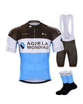 BONAVELO Cyklistický mega set - AG2R 2020 - bílá/modrá/hnědá