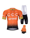 BONAVELO Cyklistický mega set - CCC 2020 - černá/oranžová