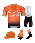BONAVELO Cyklistický mega set - CCC 2020 - oranžová/černá