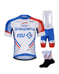 BONAVELO Cyklistický mega set - GROUPAMA FDJ 2020 - červená/modrá/bílá
