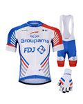 BONAVELO Cyklistický mega set - GROUPAMA FDJ 2020 - modrá/bílá