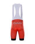 BONAVELO Cyklistický krátký dres a krátké kalhoty - COFIDIS 2021 - černá/bílá/červená