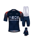 BONAVELO Cyklistický mega set - INEOS GRENADIERS '22 - modrá/červená