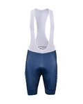 BONAVELO Cyklistické kalhoty krátké s laclem - ASTANA 2022 - modrá