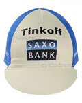 BONAVELO Cyklistická čepice - TINKOFF SAXO - modrá/bílá