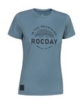 ROCDAY Cyklistický dres s krátkým rukávem - MONTY LADY - modrá