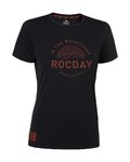 ROCDAY Cyklistický dres s krátkým rukávem - MONTY LADY - červená/černá