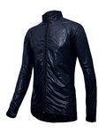 SANTINI Cyklistická větruodolná bunda - MARZO - modrá