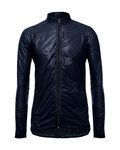 SANTINI Cyklistická větruodolná bunda - MARZO - modrá
