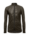 SANTINI Cyklistická větruodolná bunda - MARZO - zelená