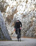 SANTINI Cyklistické kalhoty dlouhé bez laclu - ALBA WINTER LADY - černá