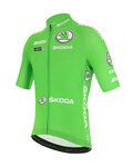 SANTINI Cyklistický dres s krátkým rukávem - LA VUELTA 2021 - zelená
