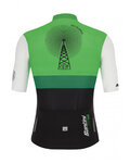 SANTINI Cyklistický dres s krátkým rukávem - LA VUELTA 2021 - zelená