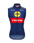SANTINI Cyklistická vesta - LIDL TREK 2024 - červená/modrá/žlutá