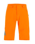 SANTINI Cyklistické kalhoty krátké bez laclu - SELVA MTB - oranžová