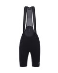SANTINI Cyklistické kalhoty krátké s laclem - UCI RAINBOW 2018 - černá