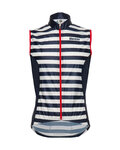 SANTINI Cyklistická vesta - LA VUELTA 2018 - modrá/bílá
