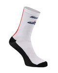 SANTINI Cyklistické ponožky klasické - NIBALI - vícebarevná/bílá