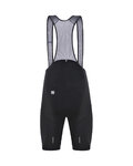 SANTINI Cyklistické kalhoty krátké s laclem - MAGO 2.0  - černá