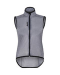 SANTINI Cyklistická vesta - SCUDO LADY - šedá