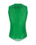 SANTINI Cyklistické triko bez rukávů - CROWN - zelená