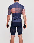 SANTINI Cyklistický krátký dres a krátké kalhoty - TONO FRECCIA - modrá