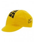 SANTINI Cyklistická čepice - TOUR DE FRANCE 2024 - žlutá