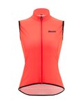 SANTINI Cyklistická vesta - NEBULA WINDPROOF W - růžová