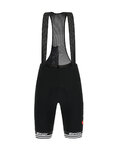 SANTINI Cyklistické kalhoty krátké s laclem - TREK 2019 VANTA - černá