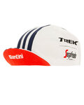SANTINI Cyklistická čepice - TREK SEGAFREDO 2020 - bílá/modrá