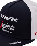 SANTINI Cyklistická čepice - TREK SEGAFREDO 2023 - modrá/bílá