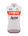 SANTINI Cyklistická vesta - TREK SEGAFREDO 2023 - bílá/červená