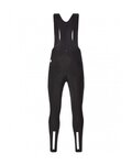 SANTINI Cyklistické kalhoty dlouhé s laclem - RARO WINTER - černá