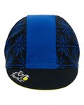 SANTINI Cyklistická čepice - TOUR DE FRANCE 2023 - modrá/černá
