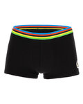 SANTINI Boxerky - UCI RAINBOW - černá