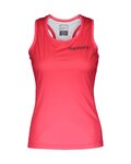 SCOTT Cyklistický dres bez rukávů - ENDURANCE LADY - růžová/šedá