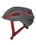 SCOTT Cyklistická přilba - ARX (CE) - červená/šedá