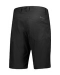 SCOTT Cyklistické kalhoty krátké bez laclu - TRAIL MTN - černá