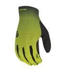 SCOTT Cyklistické rukavice dlouhoprsté - RC PRO - žlutá/černá