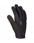 SCOTT Cyklistické rukavice dlouhoprsté - RC TEAM - šedá/černá