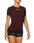 SIX2 Cyklistické triko s krátkým rukávem - TS1 II - bordó