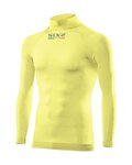 SIX2 Cyklistické triko s dlouhým rukávem - TS3 II - žlutá