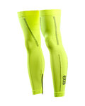 SIX2 Cyklistické návleky po celé délce nohy - GAMI - žlutá