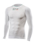 SIX2 Cyklistické triko s dlouhým rukávem - TS2L SUPERLIGHT - bílá