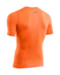 SIX2 Cyklistické triko s krátkým rukávem - TS1 C - oranžová