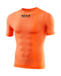 SIX2 Cyklistické triko s krátkým rukávem - TS1 C - oranžová