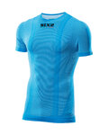 SIX2 Cyklistické triko s krátkým rukávem - TS1 - světle modrá