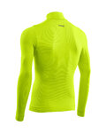 SIX2 Cyklistické triko s dlouhým rukávem - TS3 C - žlutá